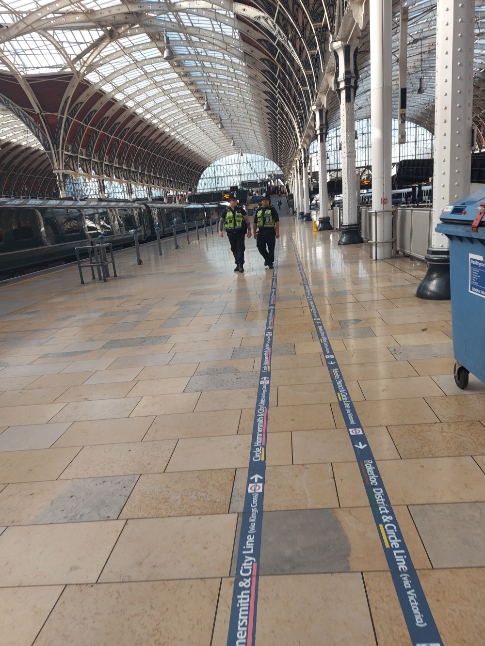 Paddington Station last week 