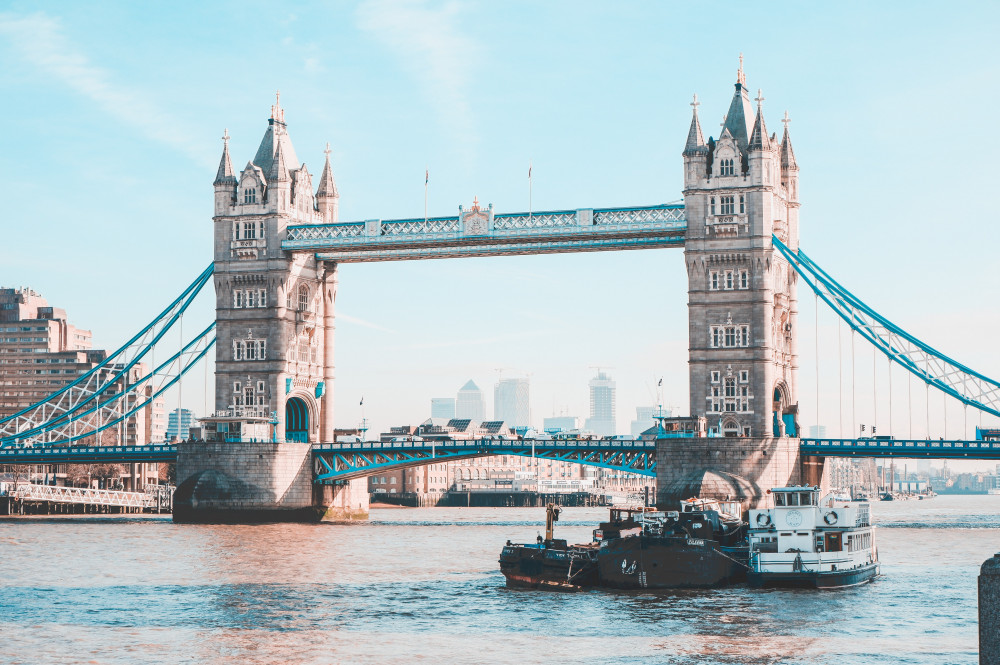 The Reflections Flotilla will complete its journey in splendid fashion with the raising of Tower Bridge.