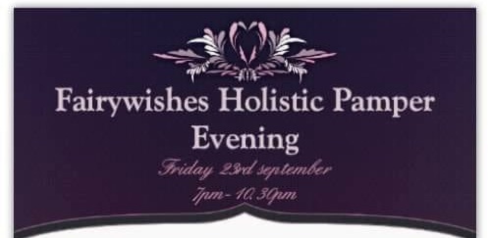 Fairywishes Holistic Pamper Evening at Thringstone Members Club near Coalville Fairywishes Holistic Pamper Evening at Thringstone Members Club near Coalville