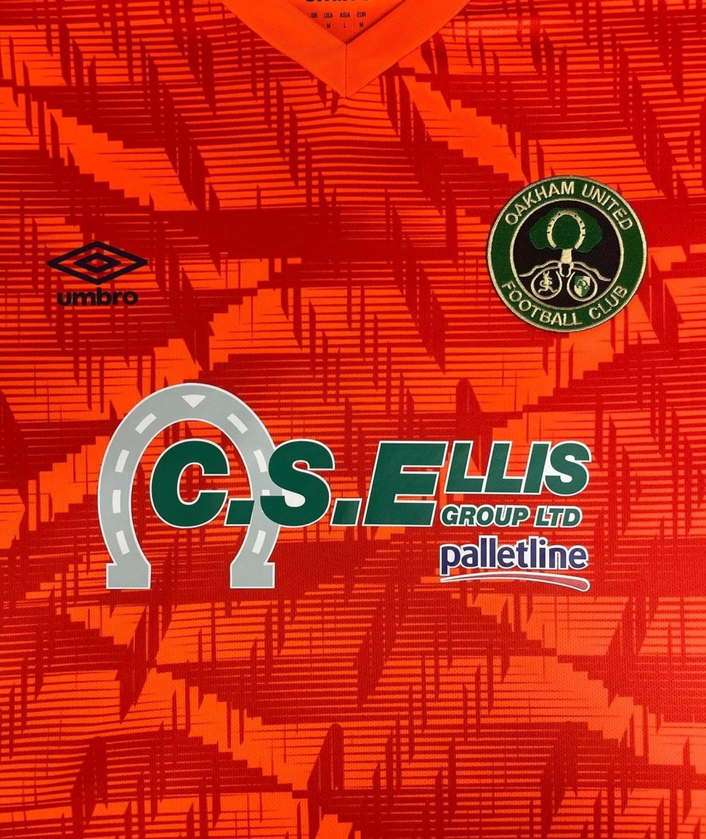 C.S. Ellis sponsorship on the football shirts C.S. Ellis sponsorship on the football shirts