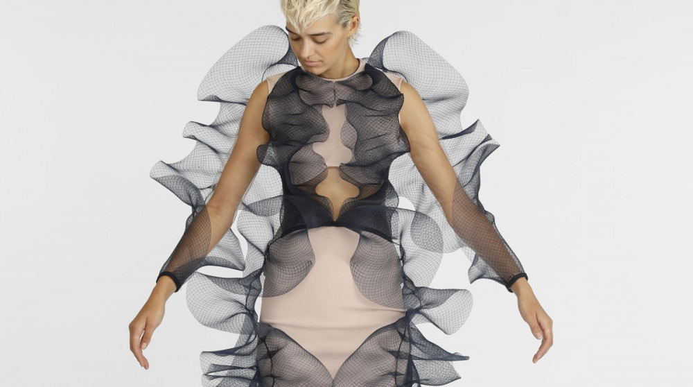 Kira Balla's graduate collection was among the designs shown at London Fashion Week (Credit: Kingston University).