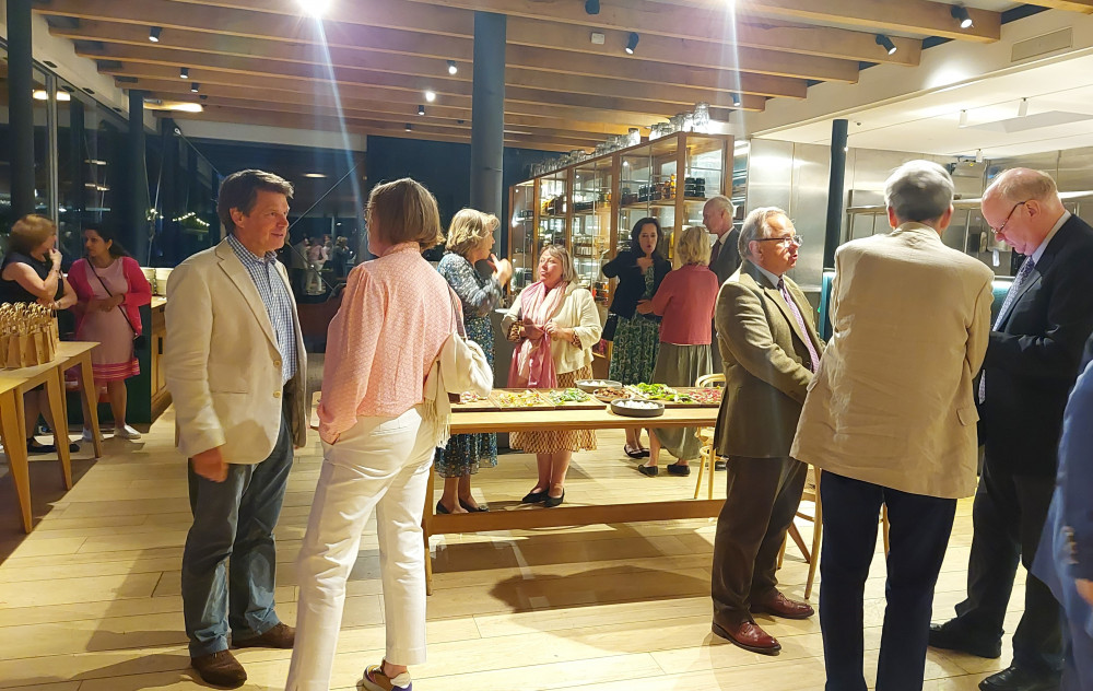 Guests at a recently held reception to celebrate Somerset Community Foundation awarding £20 million of funding in 20 years, at The Newt, near Castle Cary. Guests at a recently held reception to celebrate Somerset Community Foundation awarding £20 million of funding in 20 years, at The Newt, near Castle Cary.