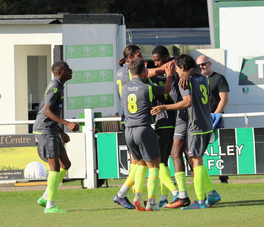 Hanworth host Dorchester in Southern League Premier South. Photo: Hanwell Town.