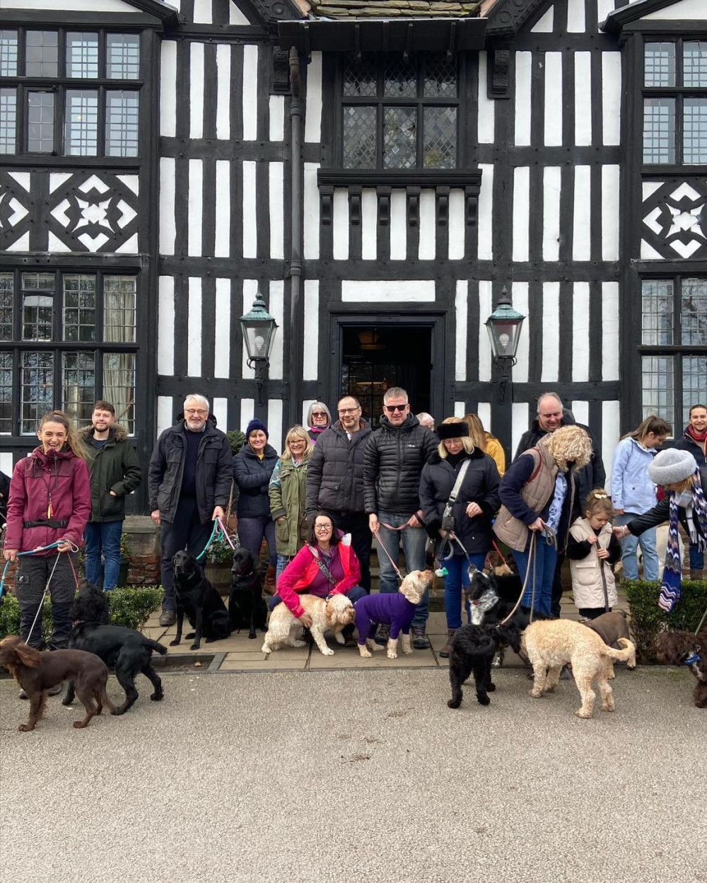 The monthly dog walk from the Old Hall takes place on Saturday. The monthly dog walk from the Old Hall takes place on Saturday.