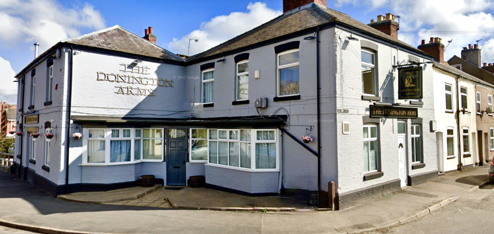 The Donington Arms in Donington le Heath, near Coalville. Photo: Instantstreetview.com