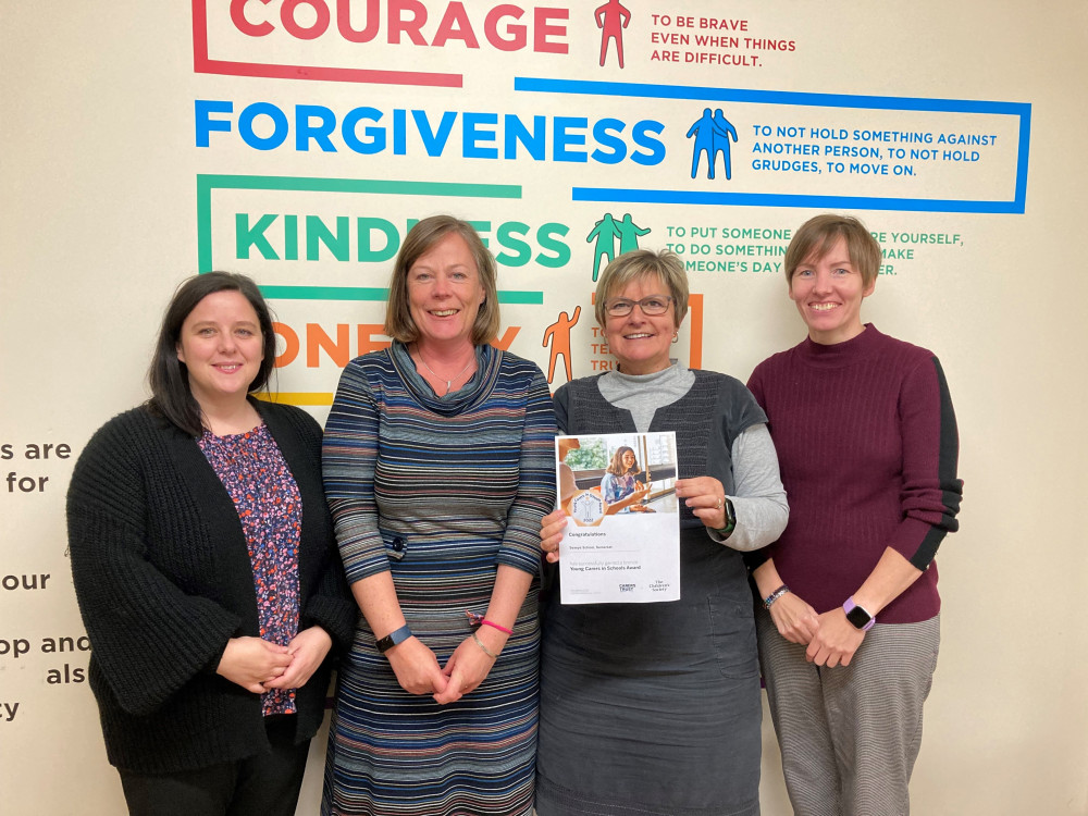 Left to right Miss Charmaine O’Dell, Mrs Rachel Guest, Mrs Clare Wilson and Mrs Kate Ryder. Left to right Miss Charmaine O’Dell, Mrs Rachel Guest, Mrs Clare Wilson and Mrs Kate Ryder.