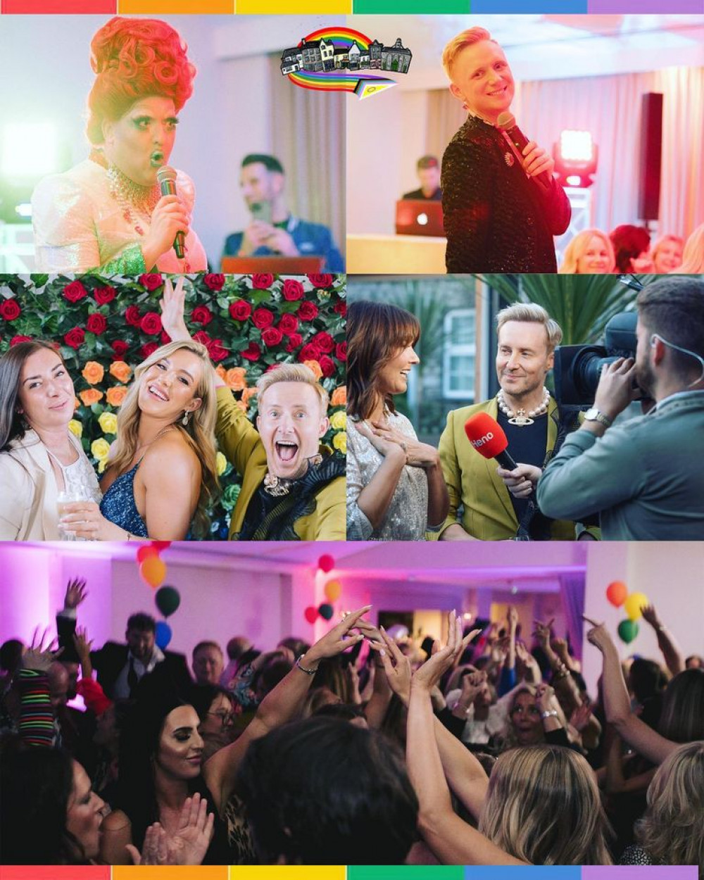 Steps star Ian H Watkins hosted the Pride Gala Dinner at the Bear Hotel. Photos by Gordon Sutherland 