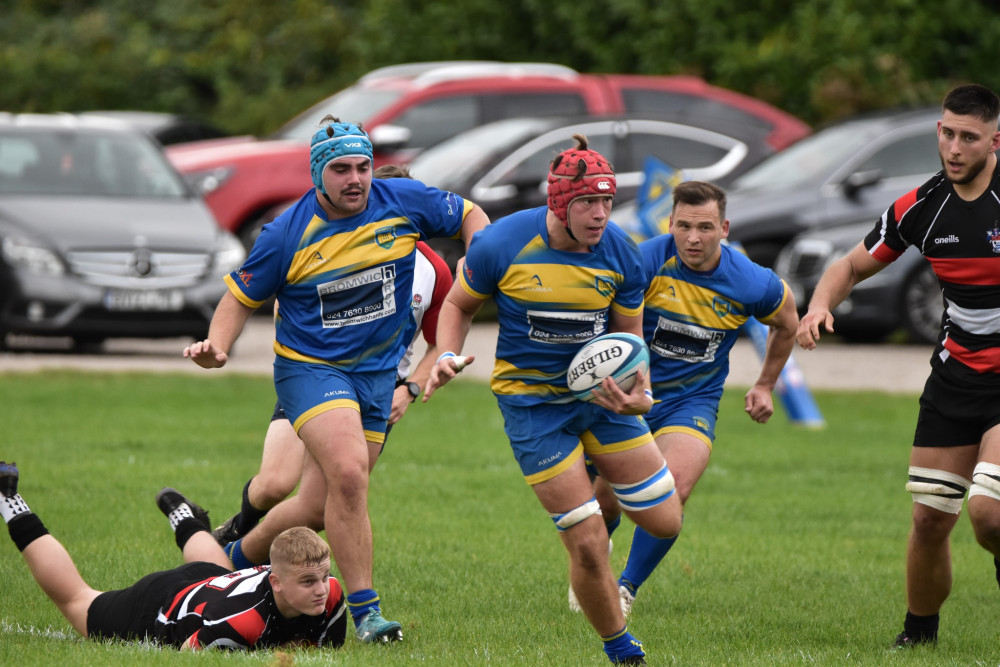 Paddy Grace impressed throughout against Nuneaton (Image via Chris Wood)