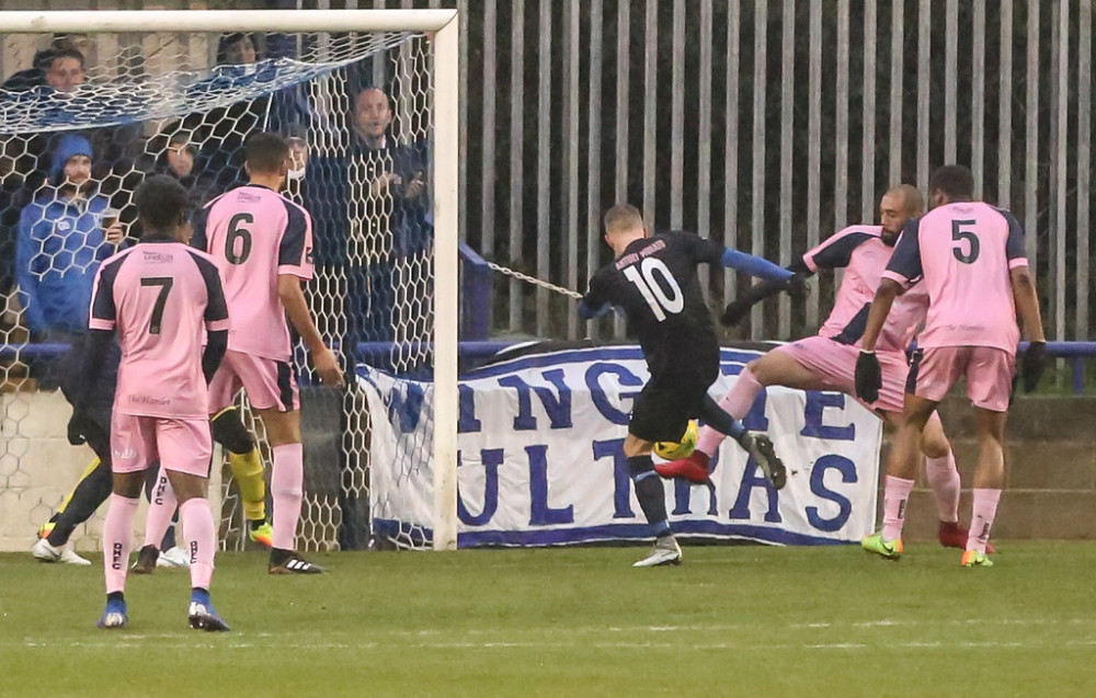 Hanworth Villa draw Burgess Hill Town in FA Trophy. Photo: Martin Addison.