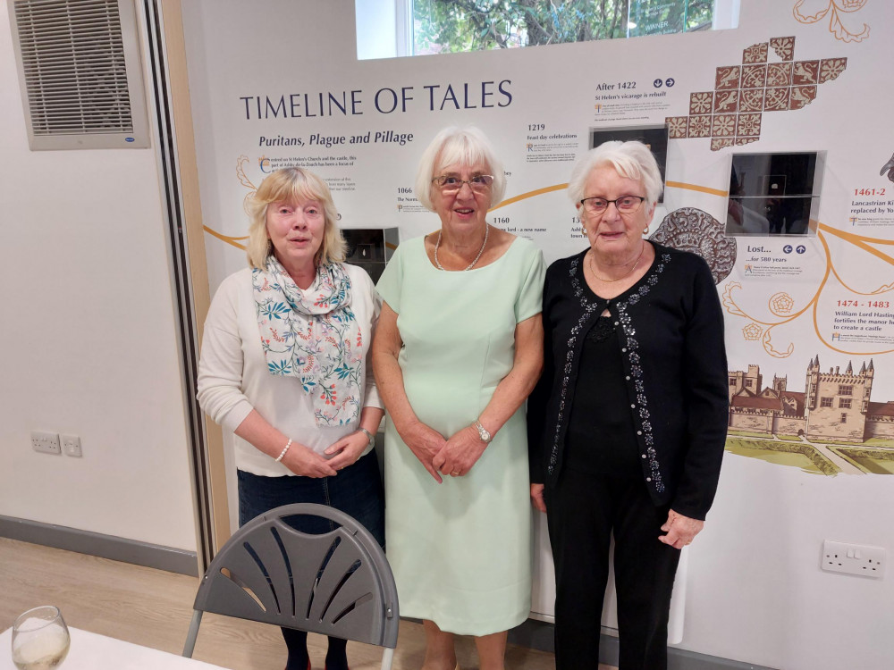 Three founder members of Ashby Castle WI: Barbara Bingley, Councillor Mary Tuckey and Brenda Robinson Three founder members of Ashby Castle WI: Barbara Bingley, Councillor Mary Tuckey and Brenda Robinson