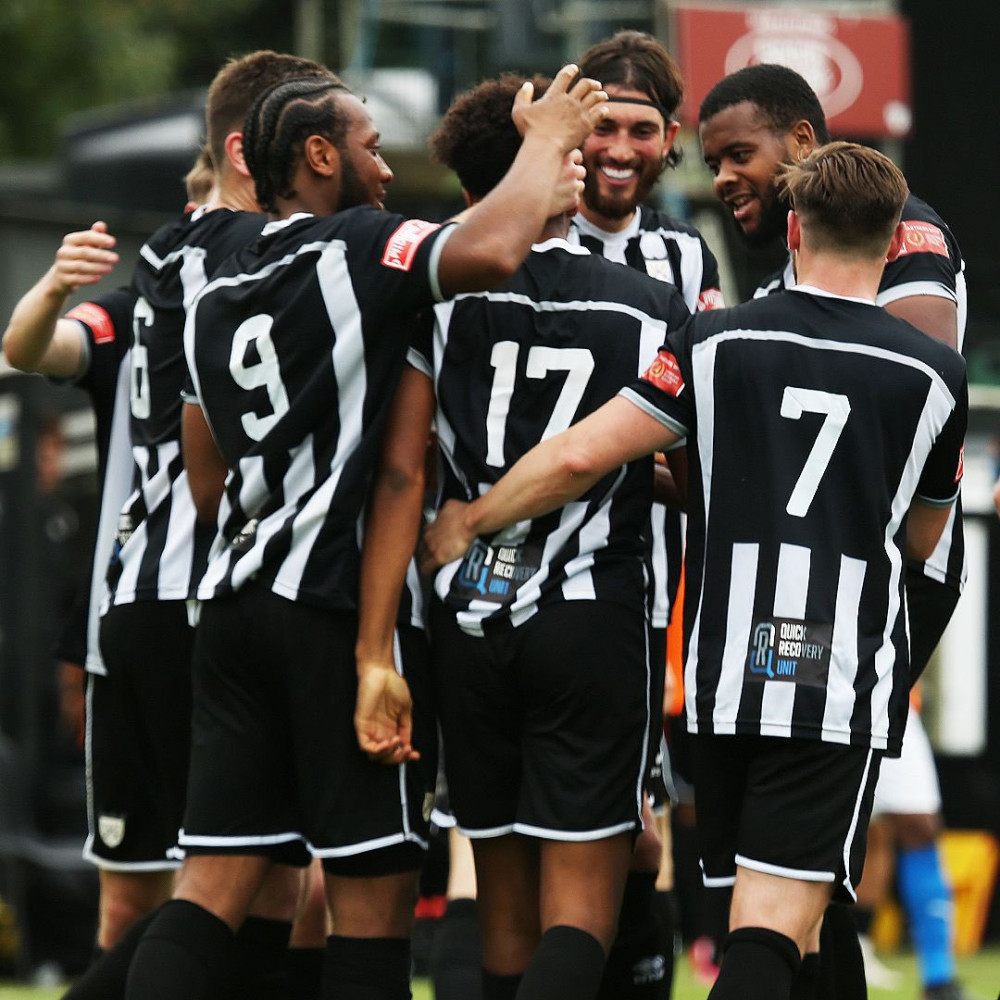 Hampton and Richmond take on Paulton Rovers in FA Cup. Photo: Hanwell Town.