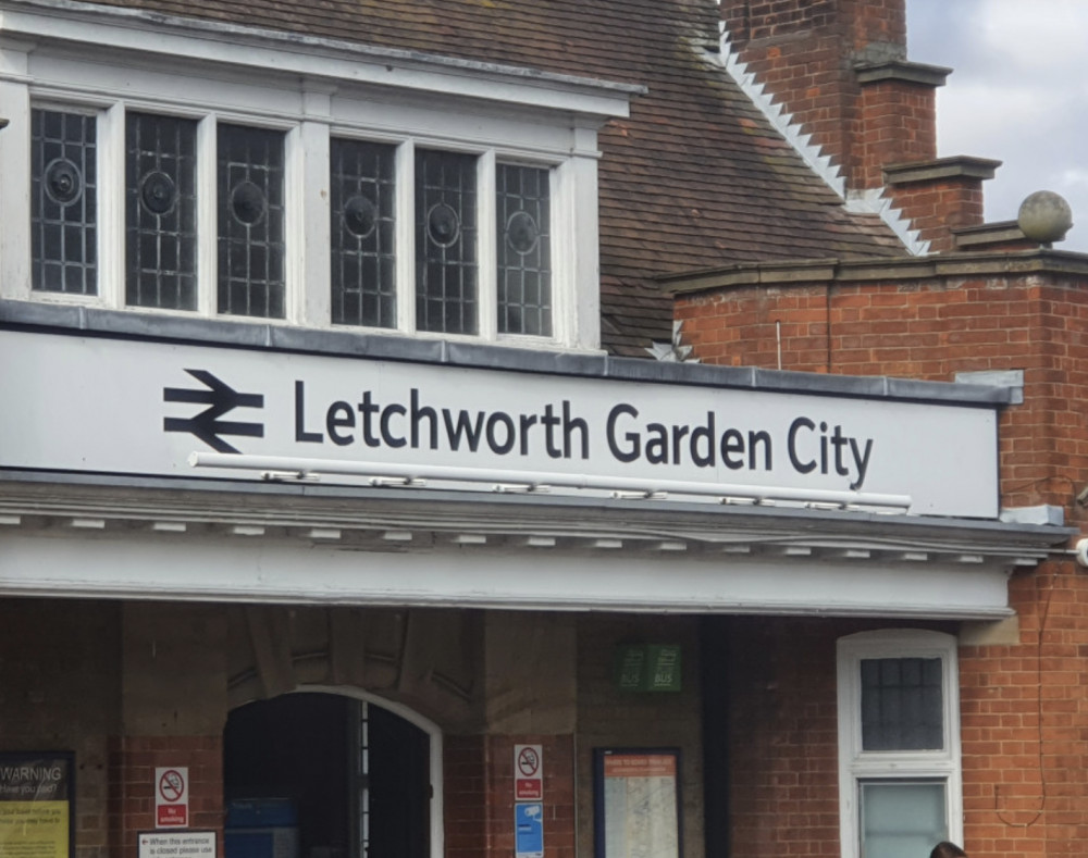 Herts Police are hunting for vandals who damaged a Honda motorbike at Letchworth train station. CREDIT: Letchworth Nub News 