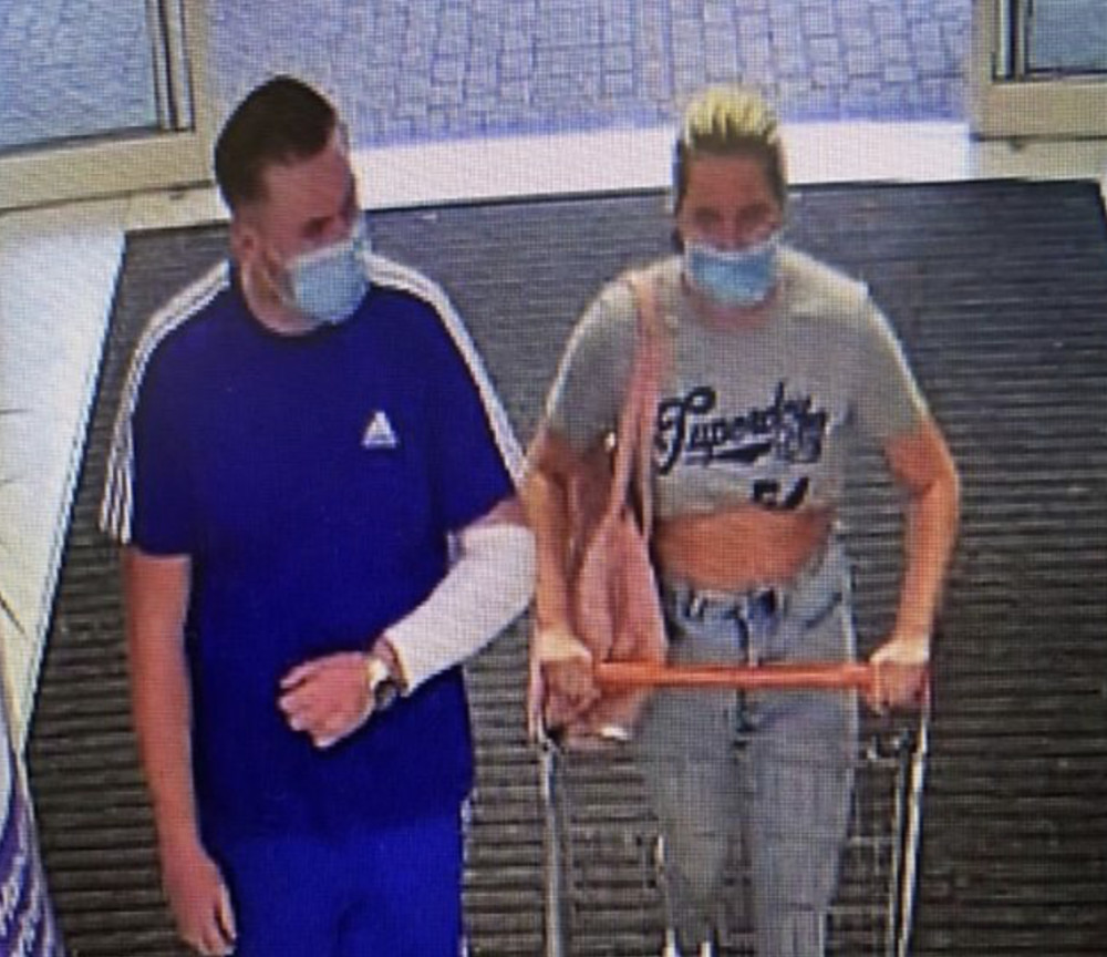 Do you recognise this pair? Police want to talk to them