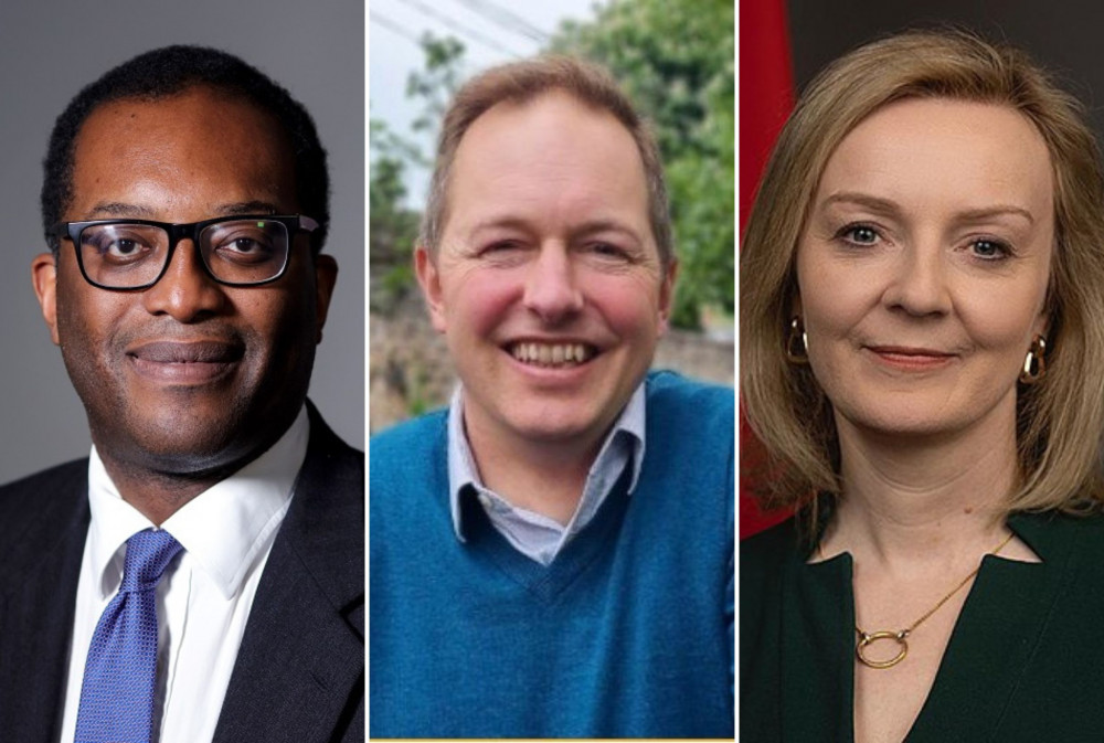 L: Chancellor Kwasi Kwarteng MP (Credit: Official Portrait/Parliament), R: Richard Foord L: Liz Truss (Credit: Official Portrait/Parliament)