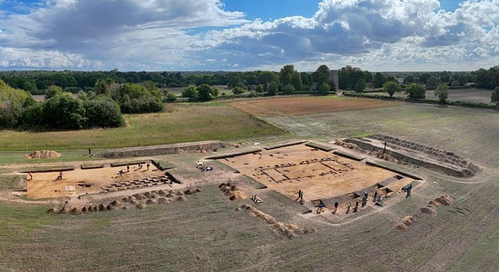 East Anglian Hall of Kings discovery (Picture credit: Suffolk CC)