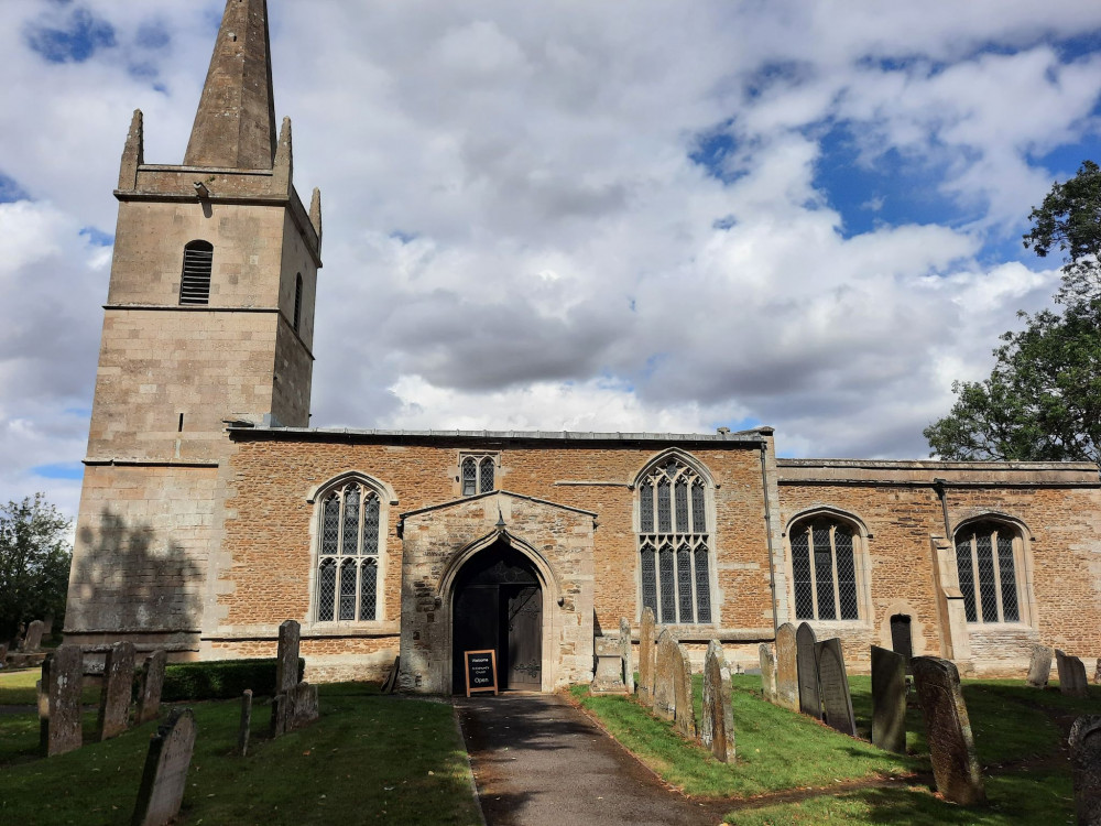 Egleton Church is modest but well used and maintained.