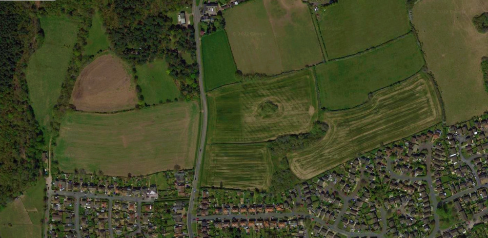 The fields in Irby which are the subject of plans for 190 homes