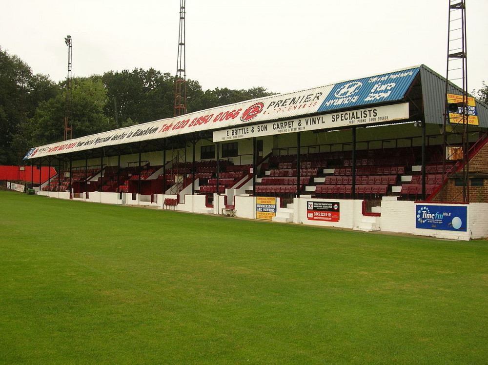 Sixth place Welling United are in two to face Hampton and Richmond this Saturday. Photo: James Underwood.