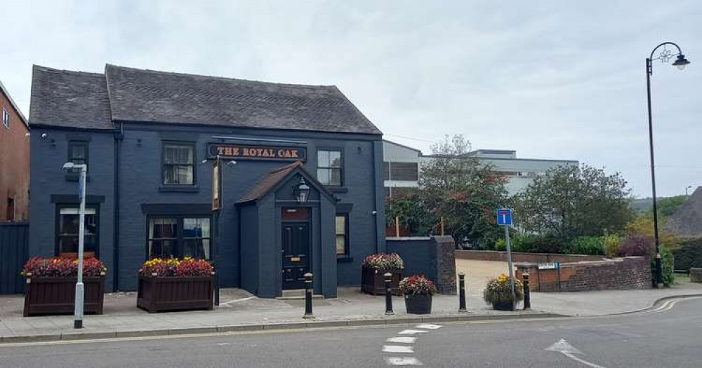 The Royal Oak has been given a complete revamp complete with a new paint job. Image credit: Tony Lally