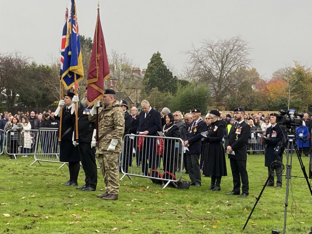 Last year's Remembrance Service was held on the Bath Grounds. All photos: Ashby Nub News Last year's Remembrance Service was held on the Bath Grounds. All photos: Ashby Nub News