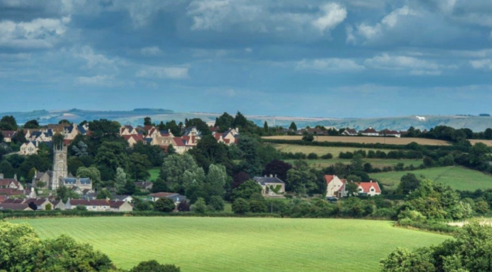 Current View Of Norton St Philip, Including The Proposed Site Of Homes On Mackley Lane Norton St Philip Parish Council 111022