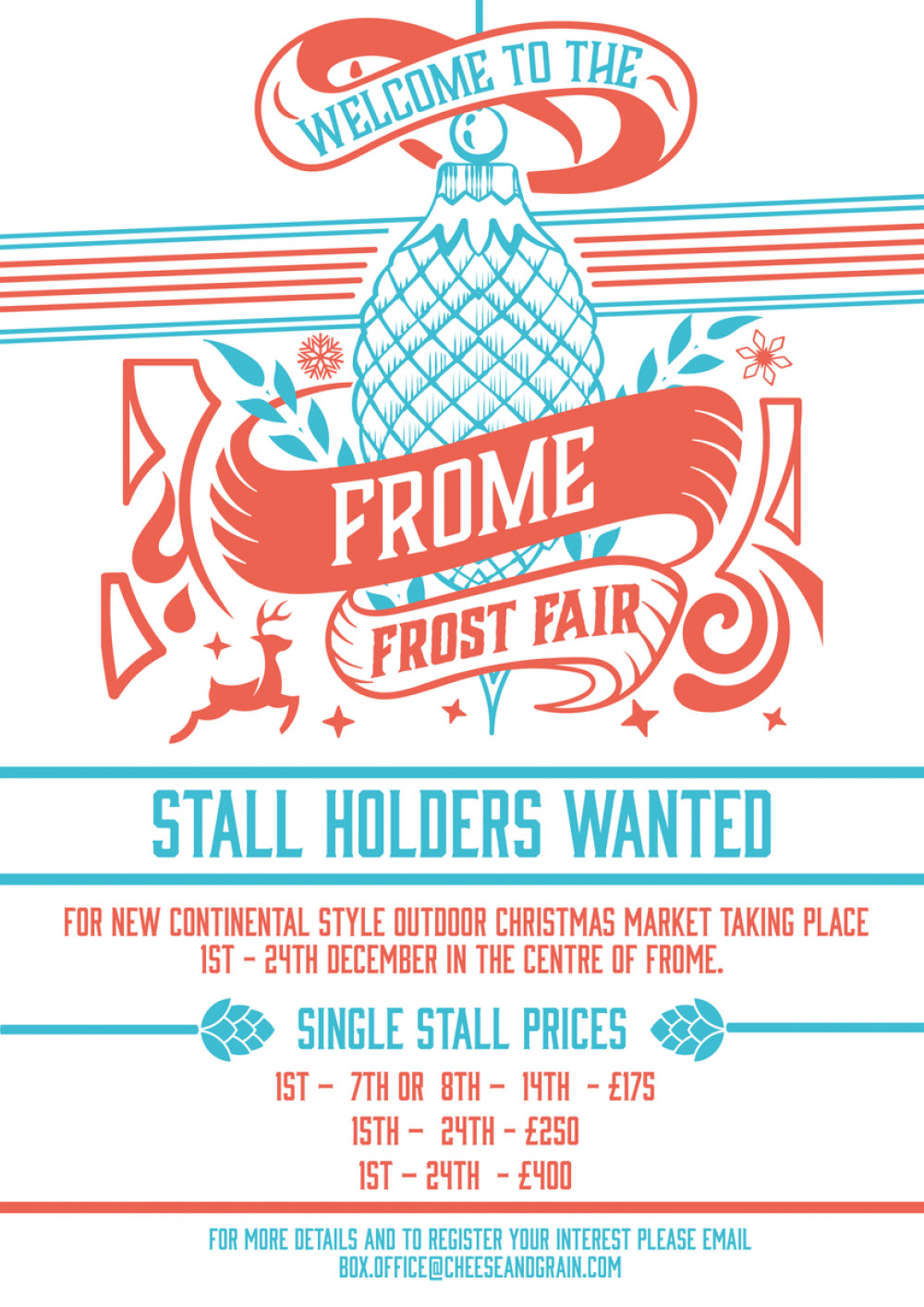 Stallholders wanted 