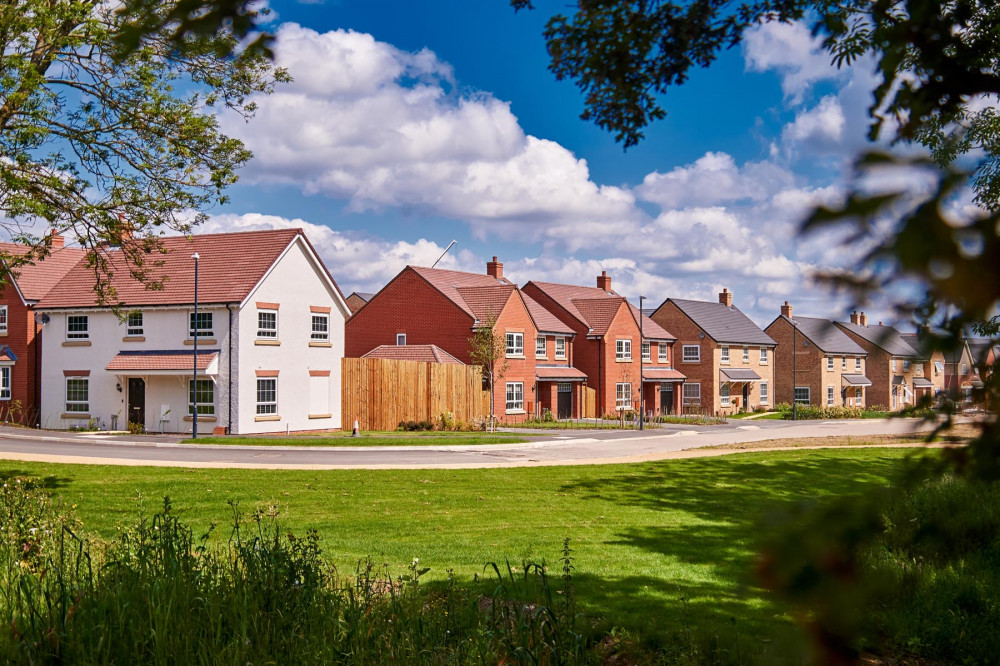 Developer Taylor Wimpey Midlands put the houses near the historic RAF Gaydon site up for sale in June 2021.