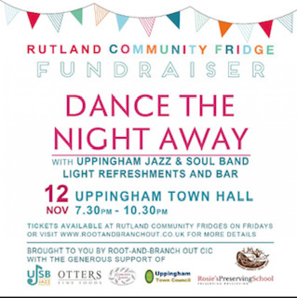 Rutland Community Fridge Fundraiser flyer 