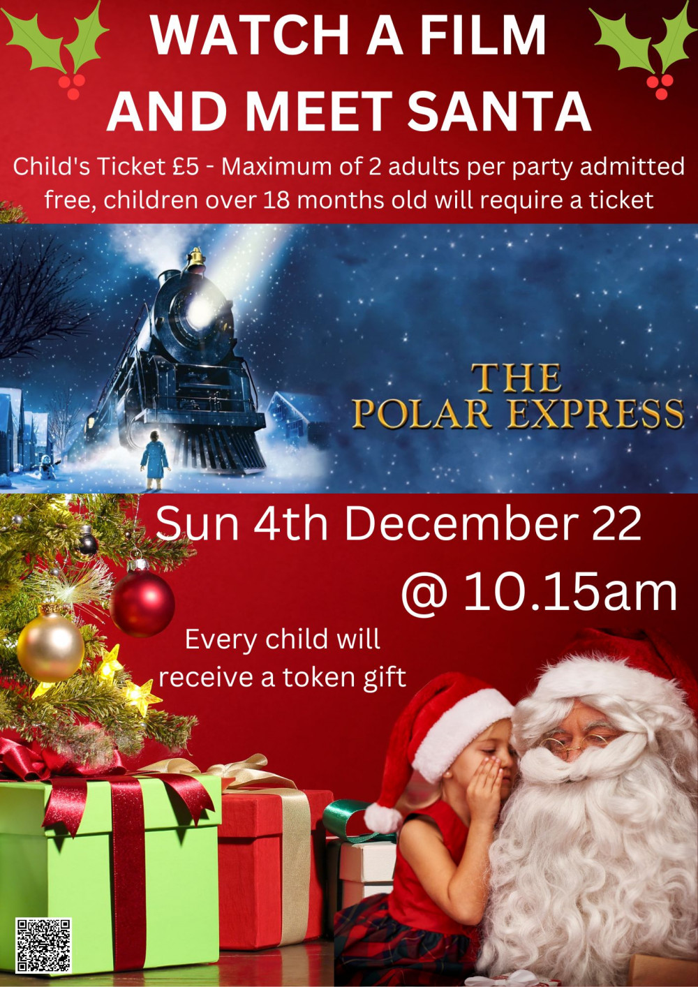 Meet Father Christmas and watch The Polar Express