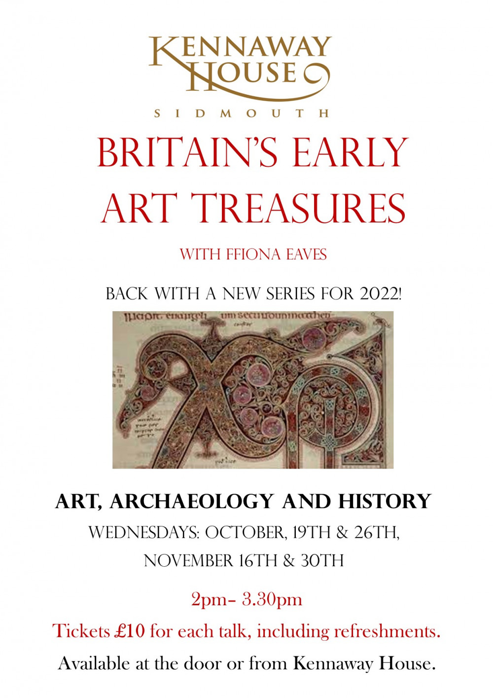 History Talks with Ffiona Eaves History Talks with Ffiona Eaves