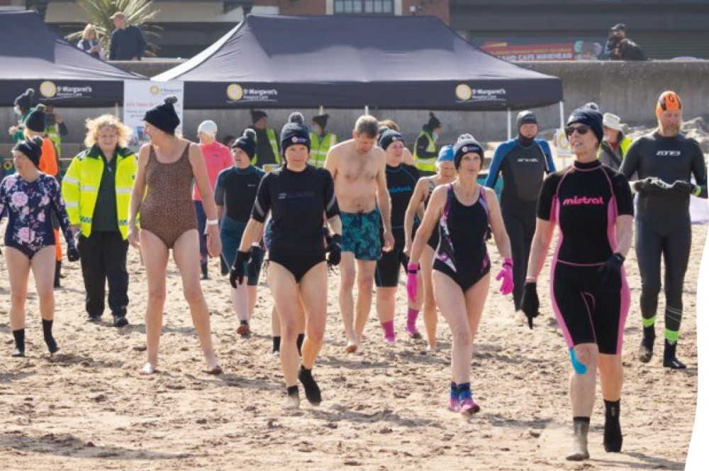 St Margaret’s Hospice New Year's Day Charity Dip 2023 St Margaret’s Hospice New Year's Day Charity Dip 2023