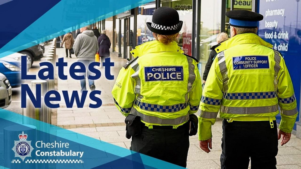 A 33-year-old man from Crewe was arrested at the scene - on suspicion of dangerous driving and failing to stop (Cheshire Constabulary). A 33-year-old man from Crewe was arrested at the scene - on suspicion of dangerous driving and failing to stop (Cheshire Constabulary).