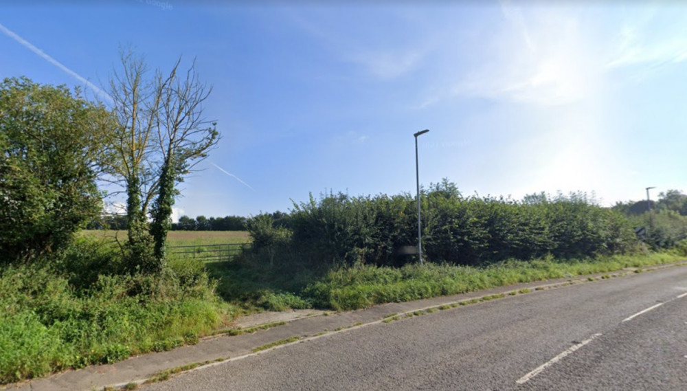 Proposed Site Of 45 Homes On Warminister Road In Beckington. CREDIT: Google Maps. Free to use for all BBC wire partners.