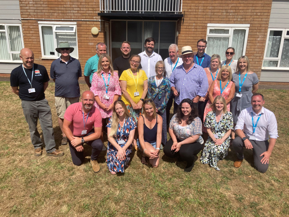 A previous and similar event was held at Budleigh Salterton and was attended by residents, councillors, EDDC officers and a team from Ian Williams (Credit: EDDC)