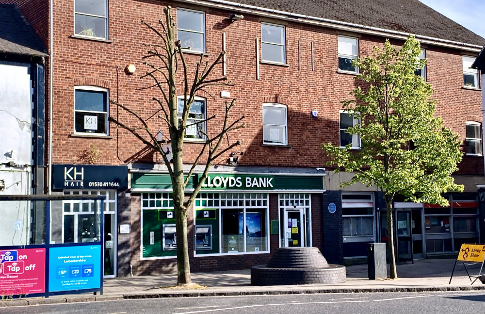 Leicestershire County Council workers damaged the lights when they worked on trees in Market Street last July. Photo: Instantstreetview.com