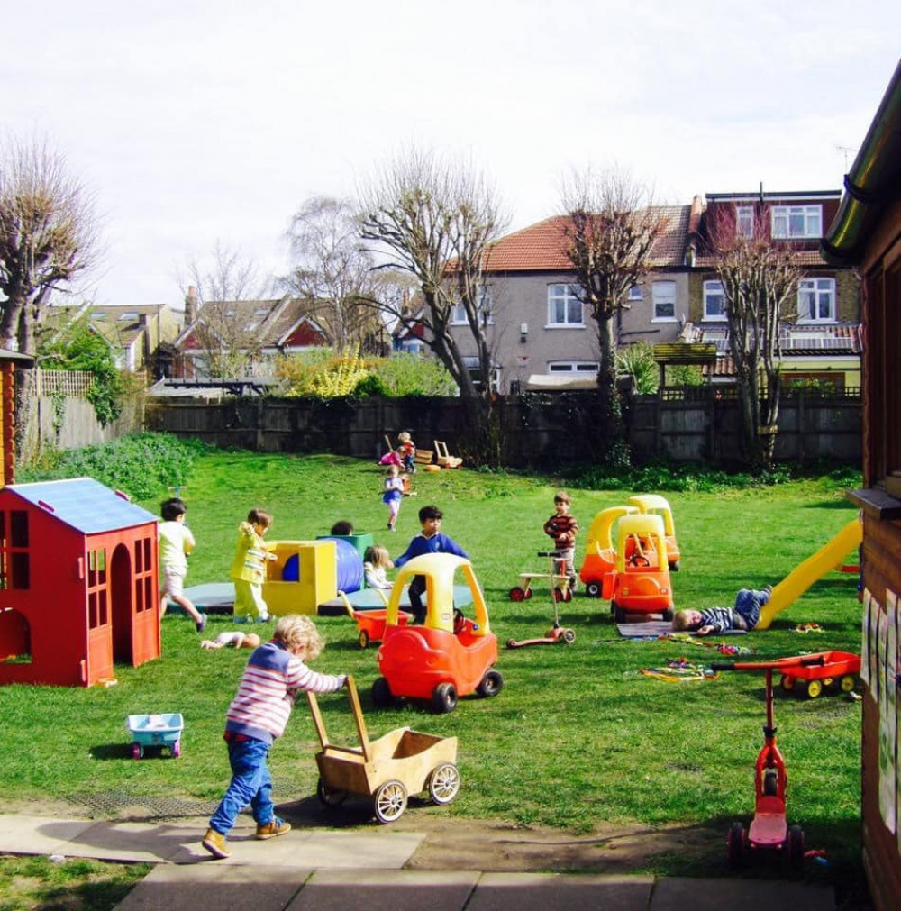 South Ealing Playgroup garden South Ealing Playgroup garden
