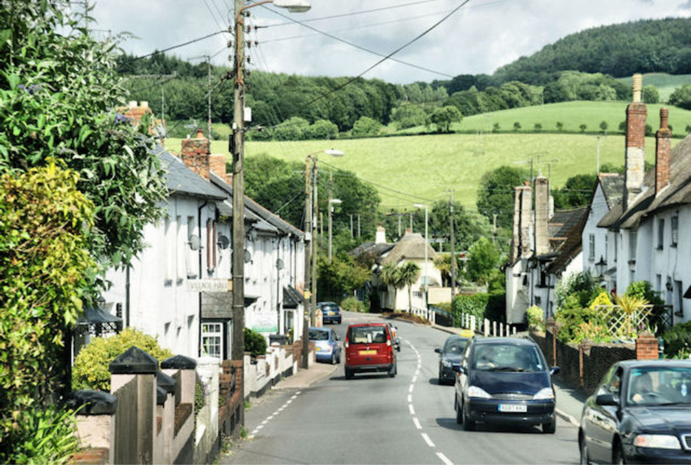 Station Road, Newton Poppleford (cc-by-sa/2.0 - © Pierre Terre - geograph.org.uk/p/1370384)