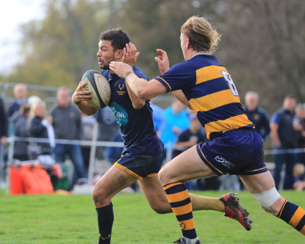 Teddington win the top of the table clash to go clear at the summit of Counties 2 Surrey. Photo: Teddington RFC.