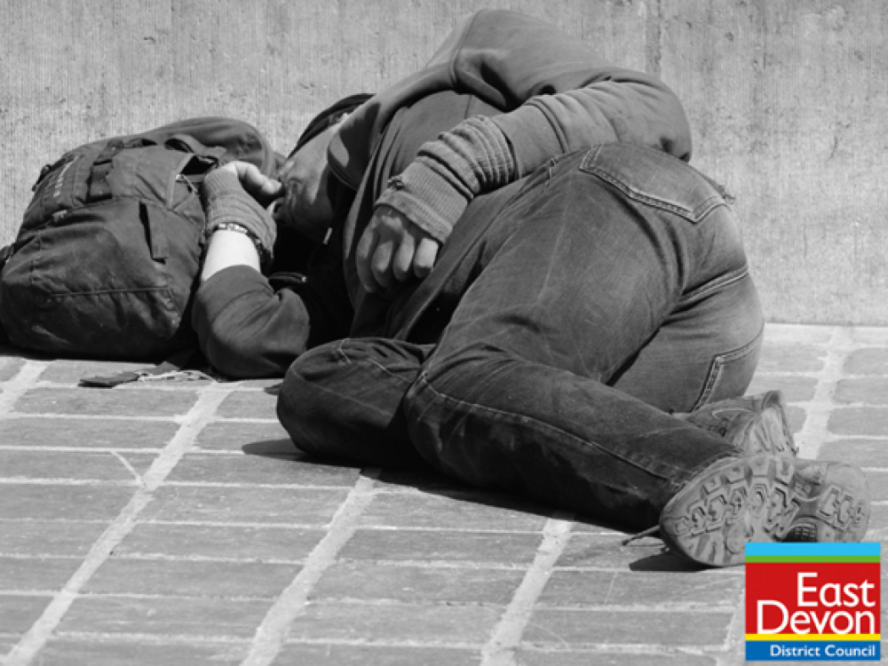 There were 159 reports of new rough sleepers across East Devon in 2021/22