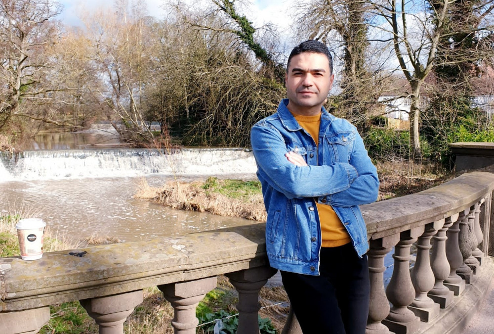 Hasan Mahmoud came to south Warwickshire in 2019 from north Syria and now works for Warwickshire County Council