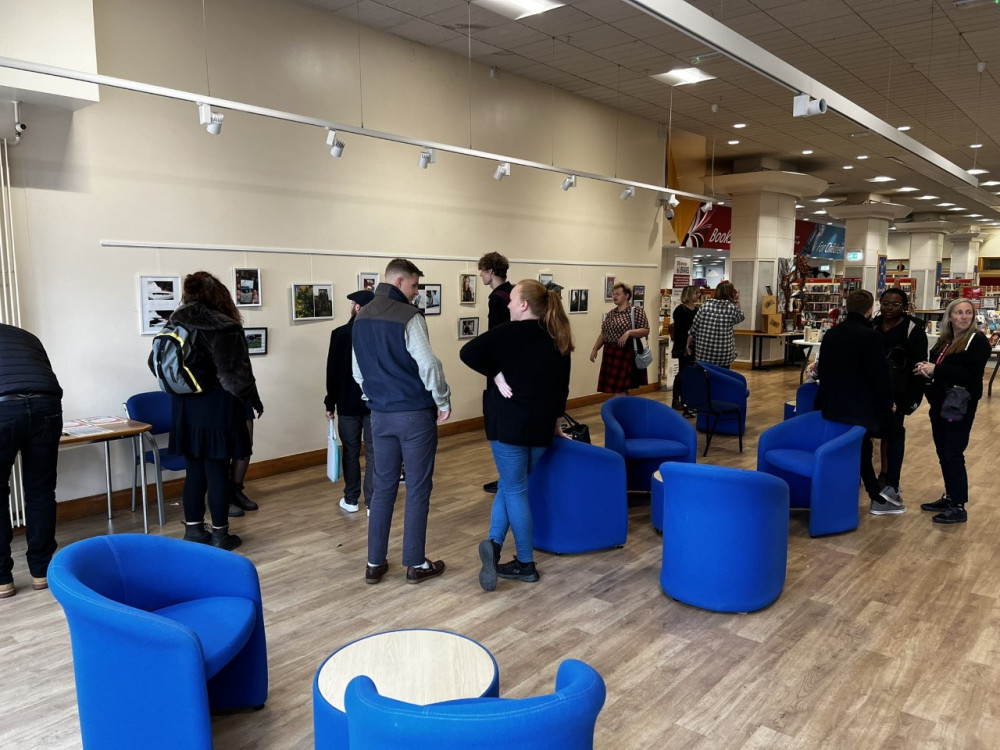 The exhibition is in Taunton