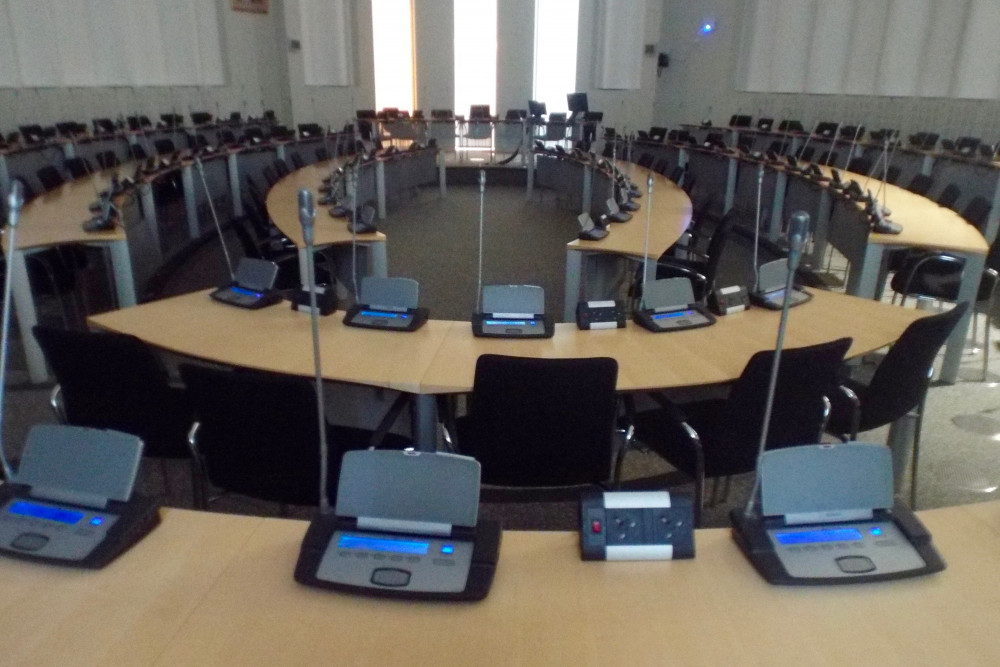 Babergh council chamber Babergh council chamber