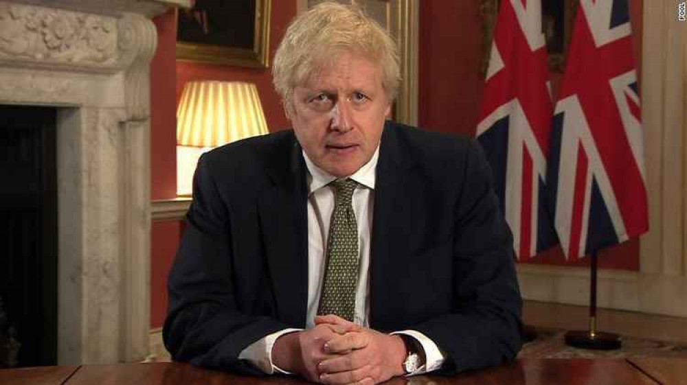 Boris Johnson announced the new lockdown last night Boris Johnson announced the new lockdown last night