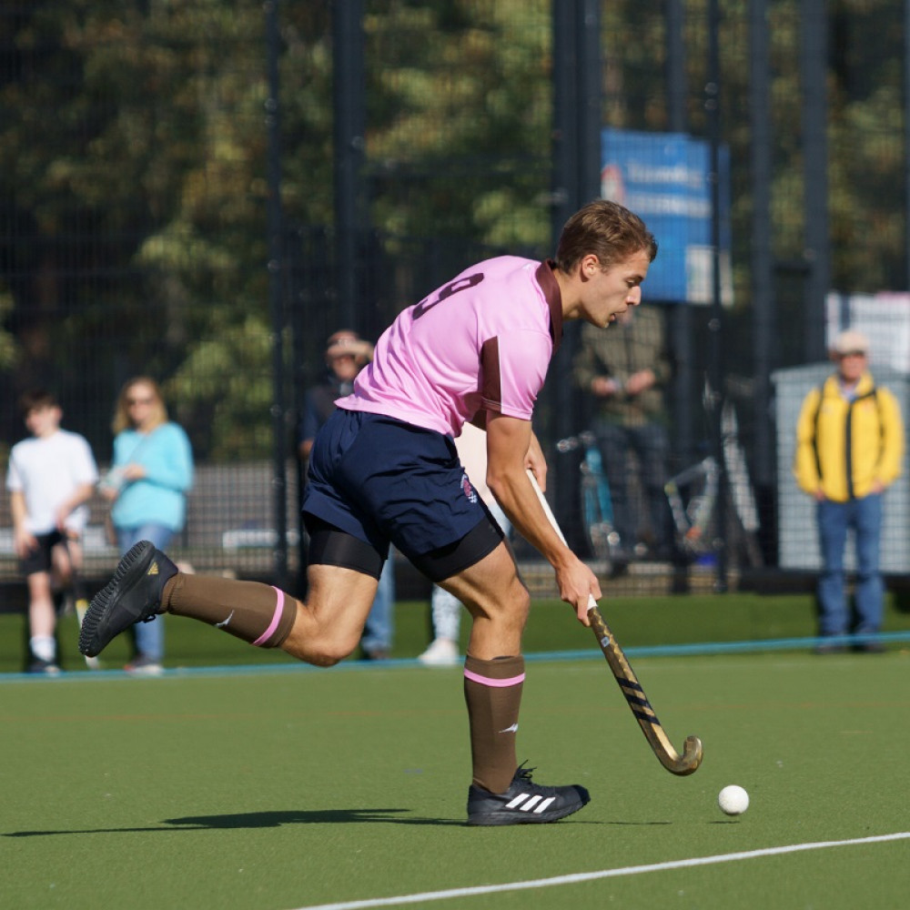 Teddington HC won their first away game of the season against Brighton. Photo: Mark Shepherd.