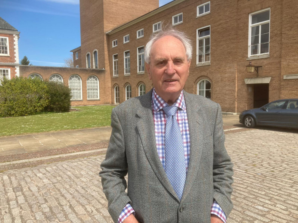 Devon County Council leader John Hart has warned of the county's "bleak" financial position