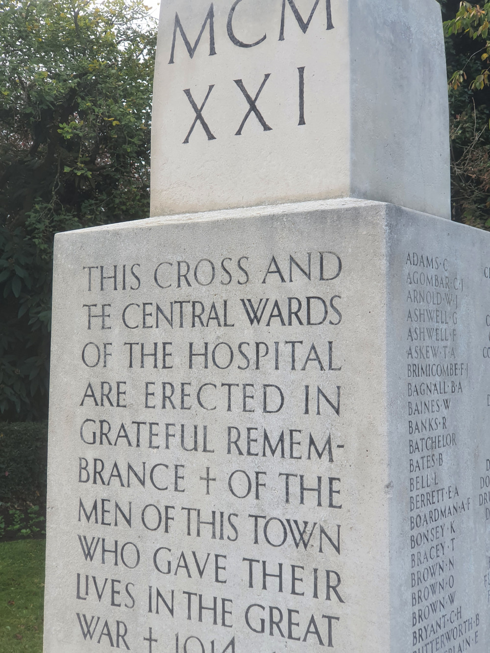 We Will Remember Them: Letchworth Remembrance Day service - find out more. CREDIT: @laythy29