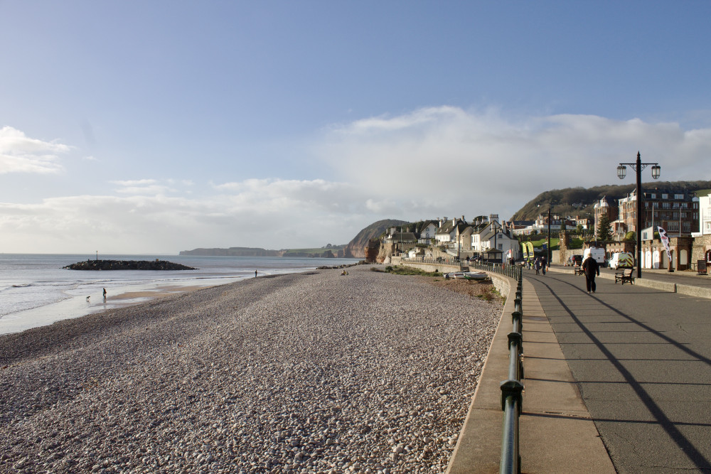 Sidmouth town beach (Nub News/ Will Goddard)