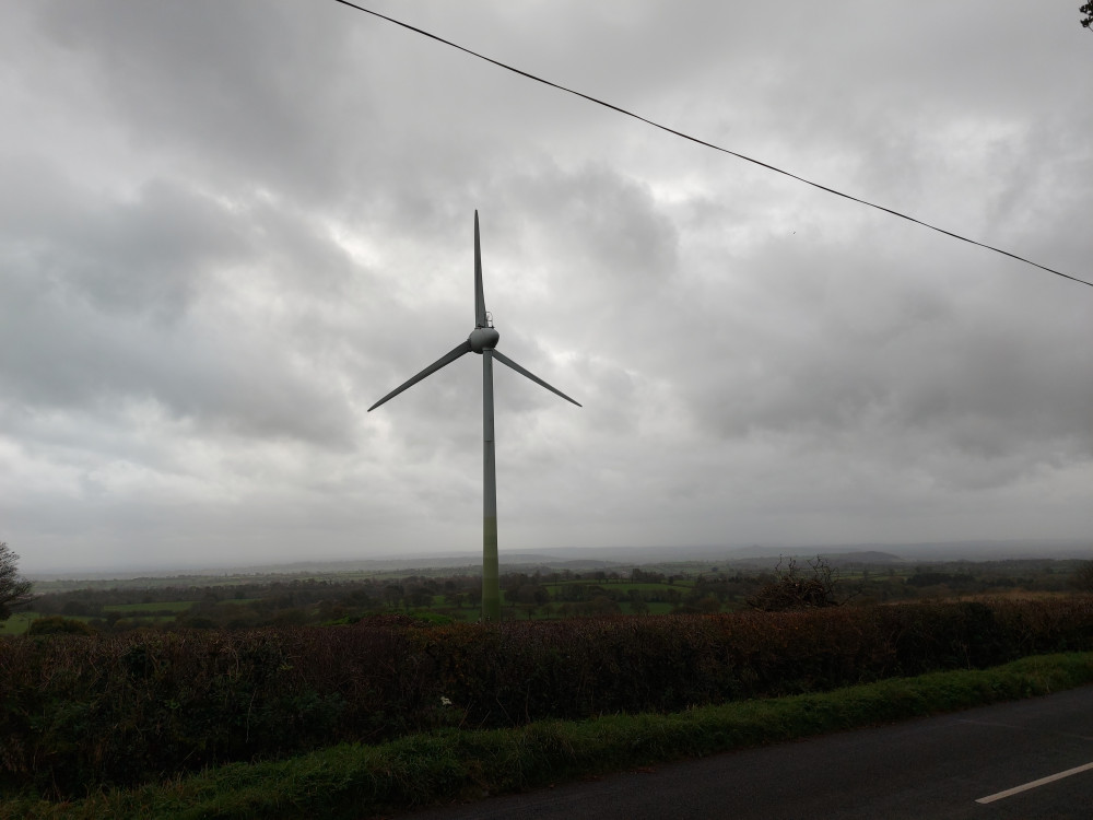 The wind operation on the road to Wells 