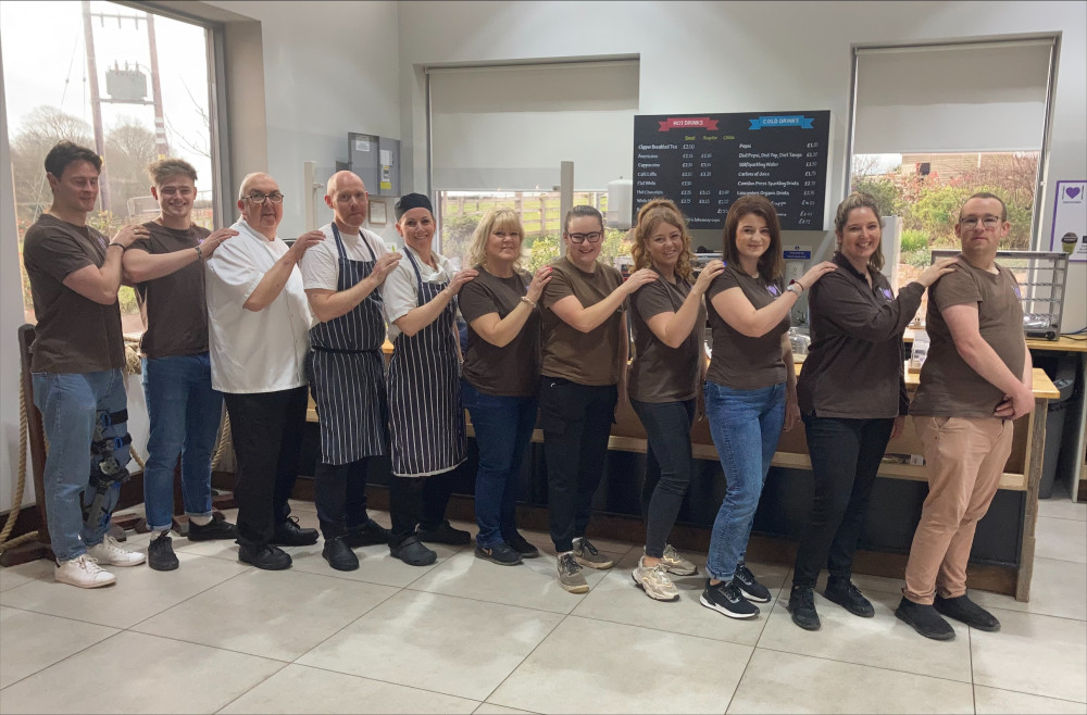 The Kitchen team (The Donkey Sanctuary)