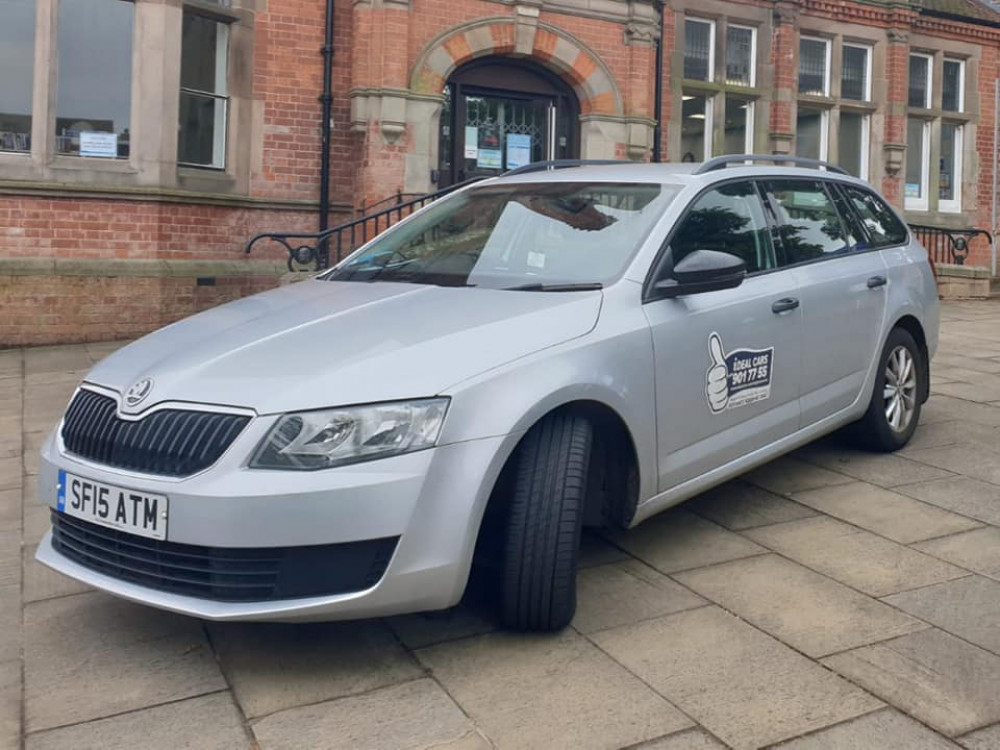 Hucknall taxi company Ideal Cars has partnered with Uber to become one of the operators listed for Nottingham customers under the Local Cab section of the app. Photo courtesy of Ideal Cars.